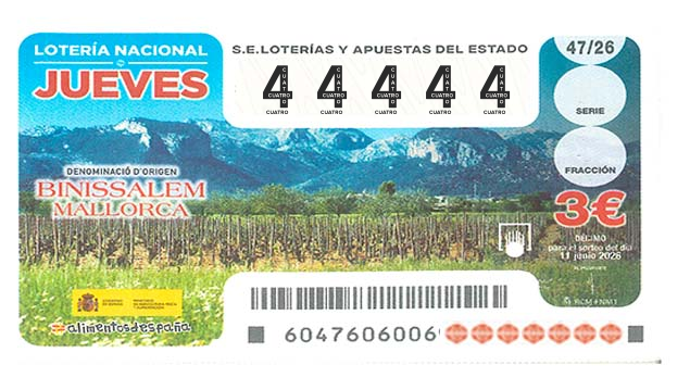 Décimo 44444