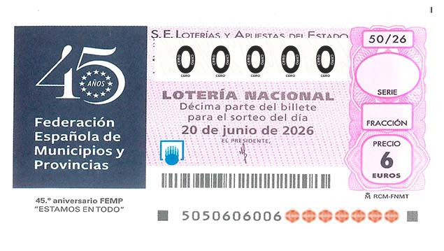 Décimo 00000