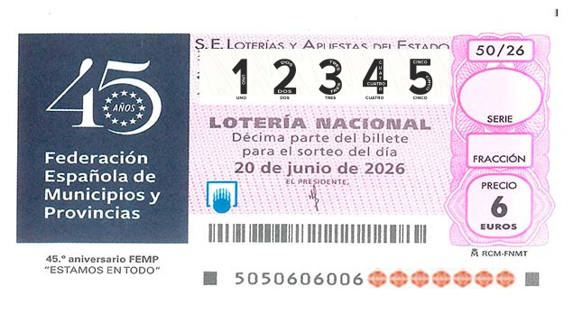 Décimo 12345