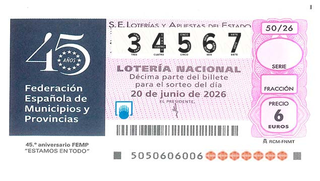 Décimo 34567