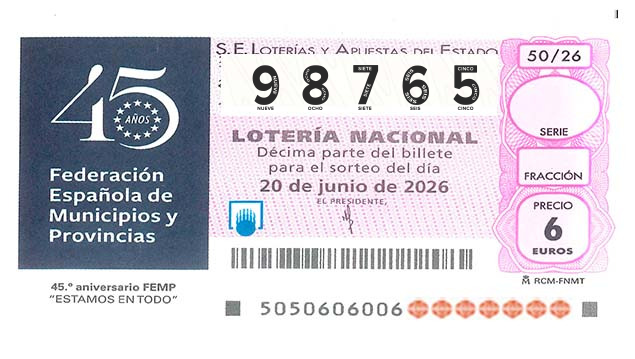 Décimo 98765
