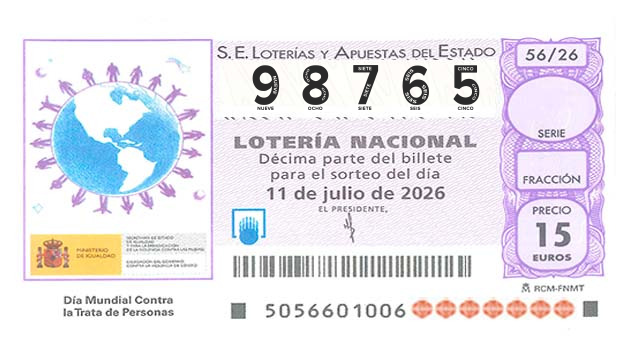 Décimo 98765