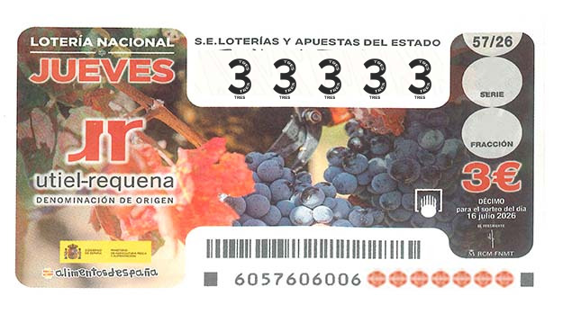 Décimo 33333