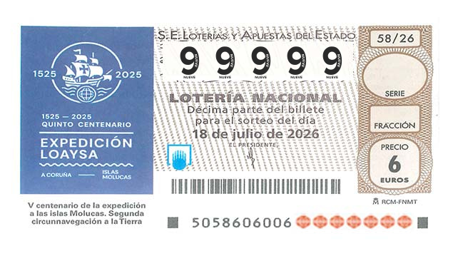 Décimo 99999