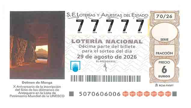 Décimo 77777