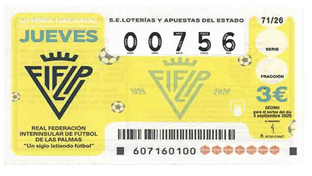 Décimo 00756