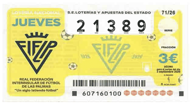 Décimo 21389