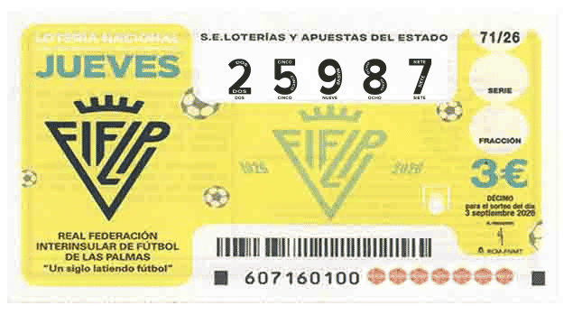 Décimo 25987
