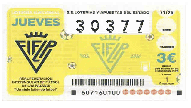 Décimo 30377