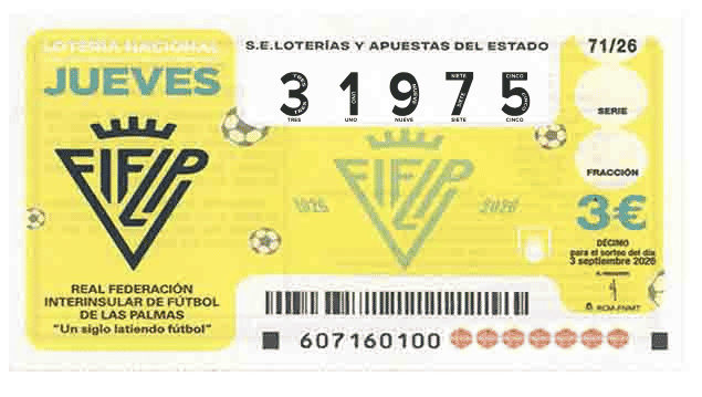 Décimo 31975