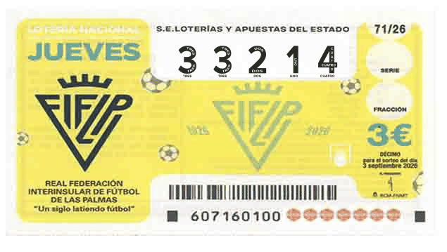Décimo 33214