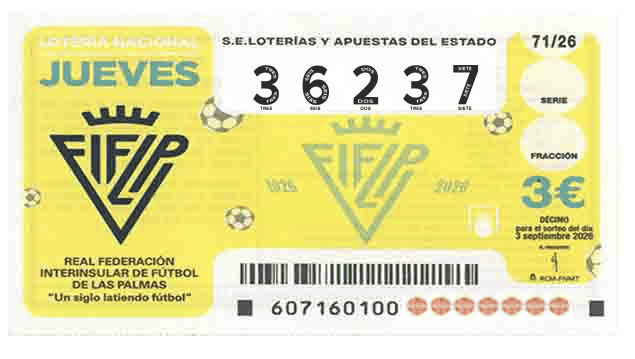 Décimo 36237