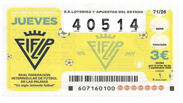 Décimo 40514