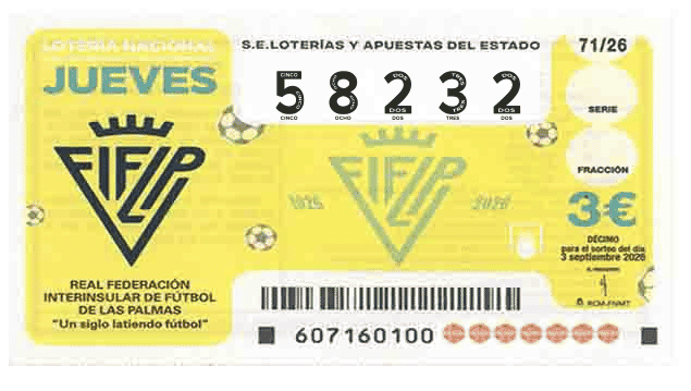 Décimo 58232