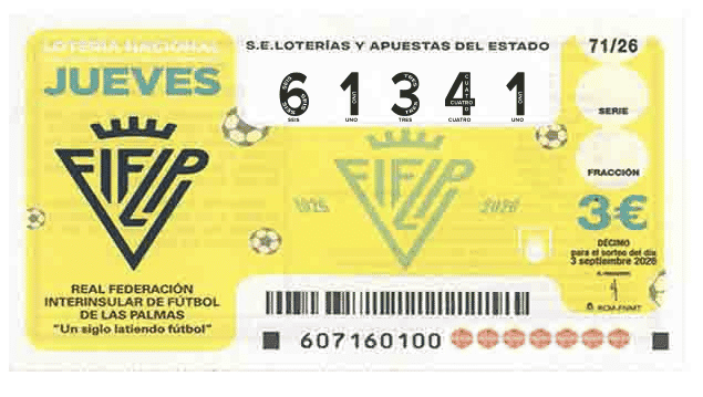 Décimo 61341