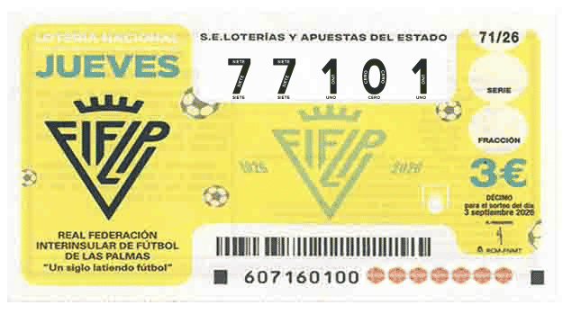 Décimo 77101