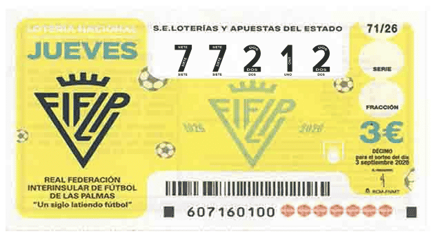 Décimo 77212