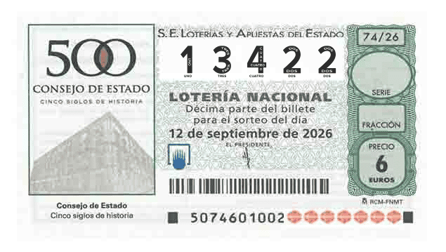 Décimo 13422
