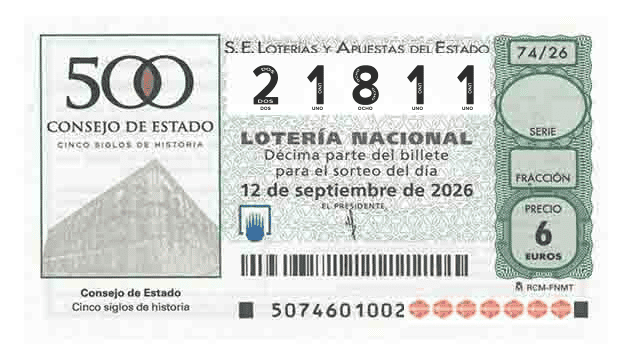 Décimo 21811
