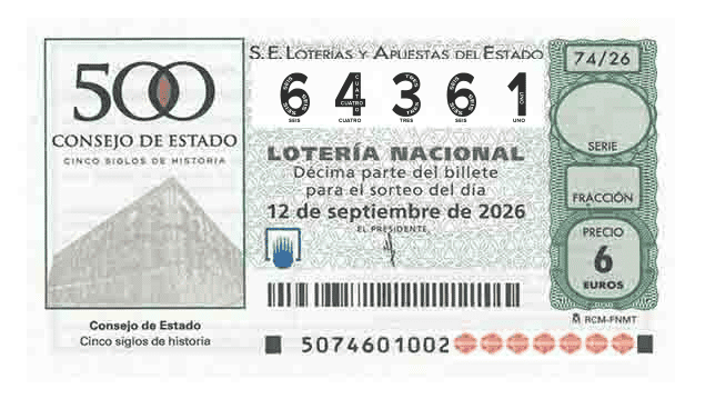 Décimo 64361