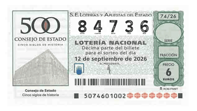 Décimo 84736