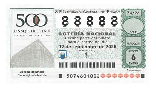 Décimo 88888