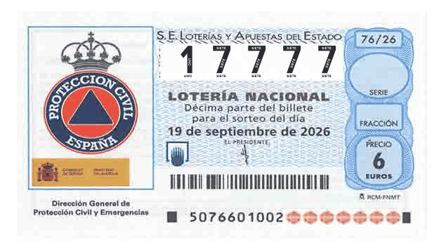 Décimo 17777