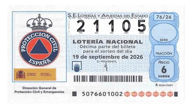 Décimo 21105