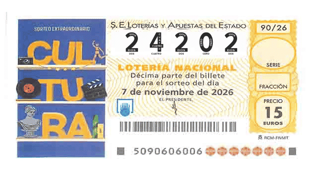 Décimo 24202 del sorteo 90-07/11/2026 Sábado