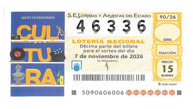 Décimo 46336 del sorteo 90-07/11/2026 Sábado